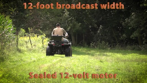Guide Gear UTV / ATV Receiver Mount Spreader Seeder 80-lb. - image 7 from the video